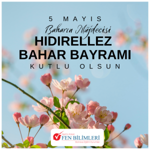 HIDIRELLEZ BAHAR BAYRAMI KUTLU OLSUN.