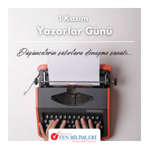 1 KASIM YAZARLAR GÜNÜ