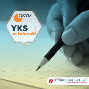 ÖSYM'NİN TAKVİMİNE GÖRE 20-21 HAZİRAN'DA YAPILACAK OLAN YKS , 25-26 TEMMUZ 2020 TARİHİNE ERTELENDİ.