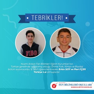 TEBRİKLER ERKİN SOY VE MERT İÇER'E !!!