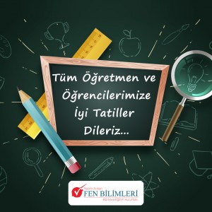 BİRİNCİ DÖNEMİ TAMAMLADIK. TÜM ÖĞRETMEN VE ÖĞRENCİLERİMİZE İYİ TATİLLER DİLERİZ.