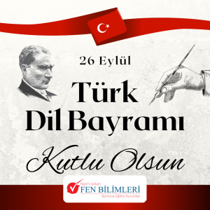 TÜRK DİL BAYRAMIMIZ KUTLU OLSUN