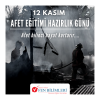 AFET EĞİTİMİ HAZIRLIK GÜNÜ 