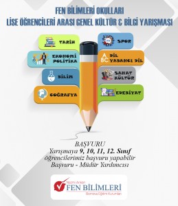 GELENEKSEL NAZMİ ARIKAN FEN BİLİMLERİ GENEL KÜLTÜR VE BİLGİ YARIŞMASI 