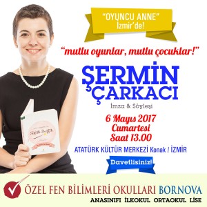 Oyuncu Anne Şermin Çakracı Fen Bilimleri Okulları Bornova'nın konuğu olarak İzmir'de!