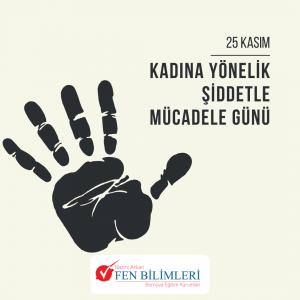 KADINA YÖNELİK ŞİDDETE KARŞI ULUSLARARASI MÜCADELE GÜNÜ